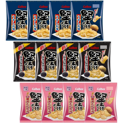 Calbee Kataage Chips Set of 12