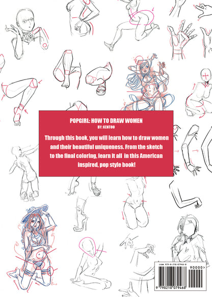 POPGIRL: HOW TO DRAW WOMEN Art eBook Available Now!!
